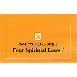 [4영리,영어/소형] Have you heard of the Four Spiritual Laws?