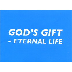 [소책자] 하나님의 선물인 영생 God s Gift-Eternal Life - 영문판 (10개 세트)