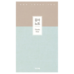 아가페 감사노트 中 (민트)