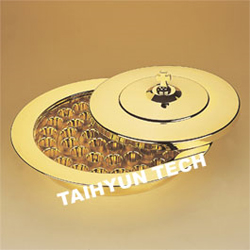 <font color=red>[10%할인] </font>*금 성찬기 알루미늄 잔(THGAL-45호) 1세트