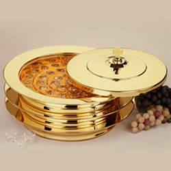 <font color=red>[10%할인] </font>*금 성찬기 플라스틱 잔(THGPS-45호) 3단 1세트