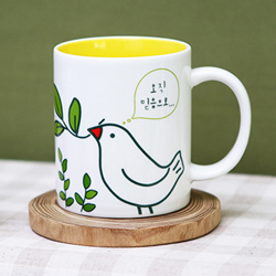 일러스트머그 - Faith is (KM5504)