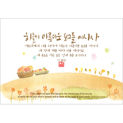 기쁨엽서-하늘의 아름다운 보고(10매)