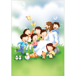 4면 어린이주보-6003 (1속 100장)