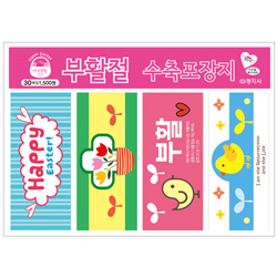 @부활 수축포장지 KJ-20 (핑크-30매)