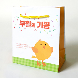 부활절 쇼핑백 24-3 (병아리-10매)