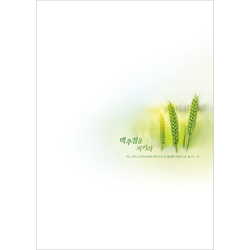 <font color=blue><b>A4 4면 맥추주보</b></font>-025 (1속 100장)