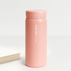 샬롬 진공 텀블러 200ml (살구) KJ-T1