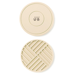 샬롬 실리콘 냄비받침 (베이지) KJ-D1