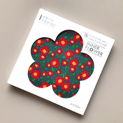 이너플라워손수건 04_Flower of Red(내겐너무소중한당신)