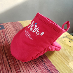 은혜를담다 패브릭 주방장갑 1P - 은혜를담다(레드)