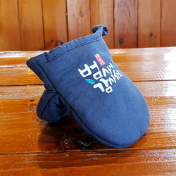 은혜를담다 패브릭 주방장갑 1P - 범사에 감사하라(네이비)