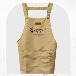 은혜를담다 말씀 앞치마_감사를담다 (베이지)