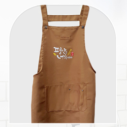 은혜를담다 말씀 앞치마_평안을 너희에게 (브라운)