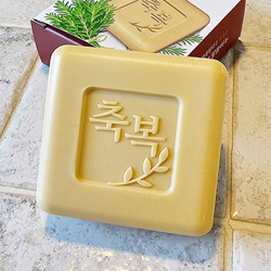 축복을담다 로즈마리 허브 말씀비누 1P