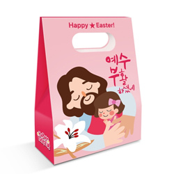 부활절바구니 백합시리즈 (예수 부활하셨네-10매)