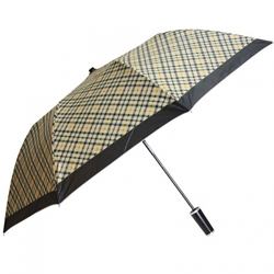 [2단우산] 2단 체크실버^