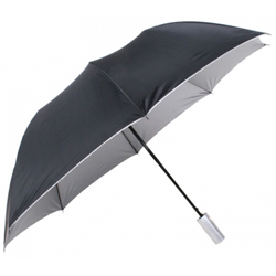 [2단우산] 2단 무지실버^