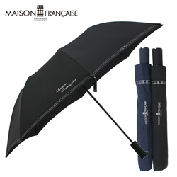 [2단우산] 메종프랑세즈 2단 로고패턴^