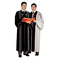목사가운 MS-105A(검정) ,105B(회색)
