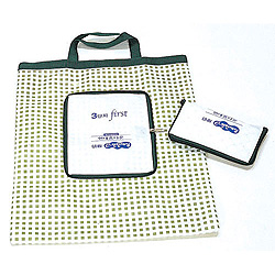 부직포 사각 장바구니 지퍼 (19P)