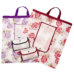 부직포 장바구니 WS-288A(꽃무늬)<font color=red><b>[최소30개 이상 주문상품]</b></font>