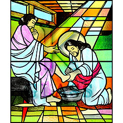 [세트] 대형성화 제자의 발을 씻어 주시는 예수 (GB0204)