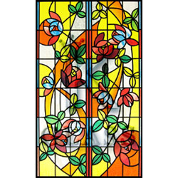 [모자이크] 두줄장미 (GB8109)