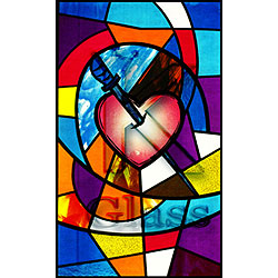 [기호문자성화] 성모성심 (GB1029)