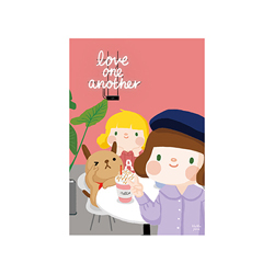 그레이스벨 일러스트 엽서 헬로제인 11.친구