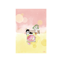 그레이스벨 일러스트 엽서 헬로든든 30.꿀잠