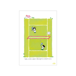 그레이스벨 일러스트 엽서 헬로든든 31.테니스