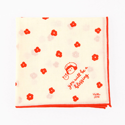 그레이스벨 손수건 03.빨간꽃