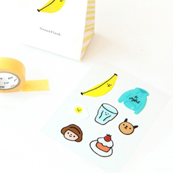 그레이스벨 헬로제인 에폭시 스티커 05.라인