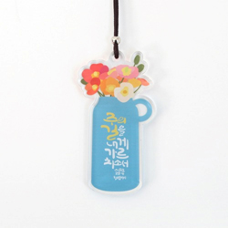 청현재이 좋은말씀 차량용 말씀걸이 꽃병02