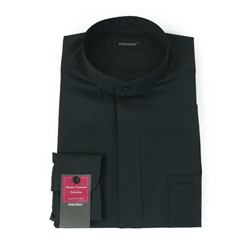 차이나카라 셔츠-검정