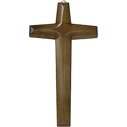 고급 원목 십자가 대 - 월넛 (K-0092)