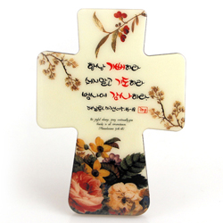 <font color=red>[15%할인] </font>캘리꽃십자가 - 항상기뻐하라(중)