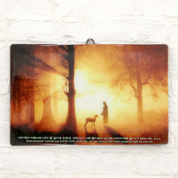 캘리성화액자 빛되신예수(중)