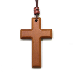 원목라인십자가(월넛)