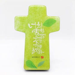 <font color=red>[15%할인] </font>언약십자가(탁상용) - 너희 염려를 다 주께 맡겨라