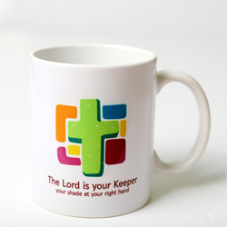 십자가방패 머그컵/국내산