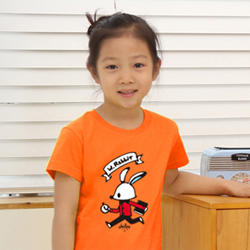 [MyJD] 델로스 시계토끼 티셔츠 (아동용) - 8컬러*