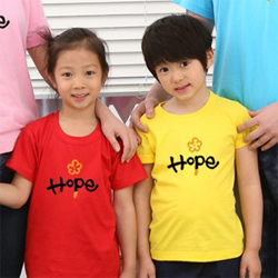 [MyJD] 소망(Hope) 캘리 티셔츠 (아동용) - 8컬러*