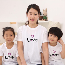 [MyJD] 사랑(Love) 캘리 티셔츠 (아동용) - 8컬러*