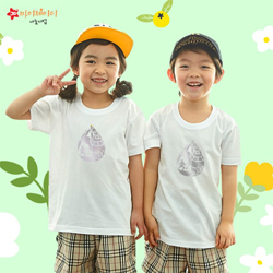 [MyJD] 포일아트 티셔츠: 다윗과 골리앗/실버 (학생용) - 9컬러