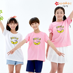 [MyJD] 아트티셔츠: 주께 바나나 (아동용) - 9컬러