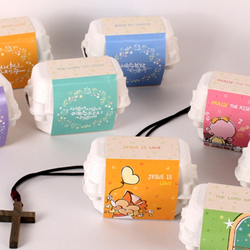 NEW 부활절 2구 계란판케이스 6175 (2종 - 각 10개)