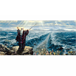 <font color=red>[20%할인]</font> 대형성화 그림- 모세의지팡이 (그림만)