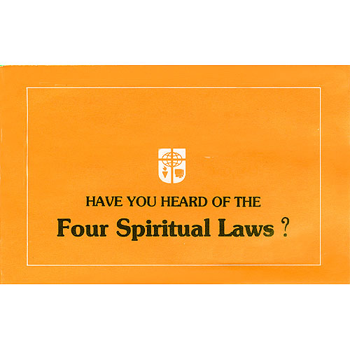 [4영리,영어/소형] Have you heard of the Four Spiritual Laws?